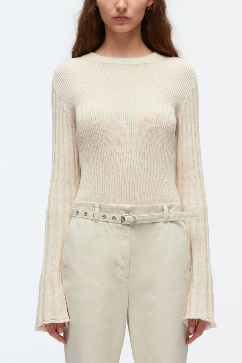 3.1 Phillip Lim Traveling Rib Knit Pullover outlook
