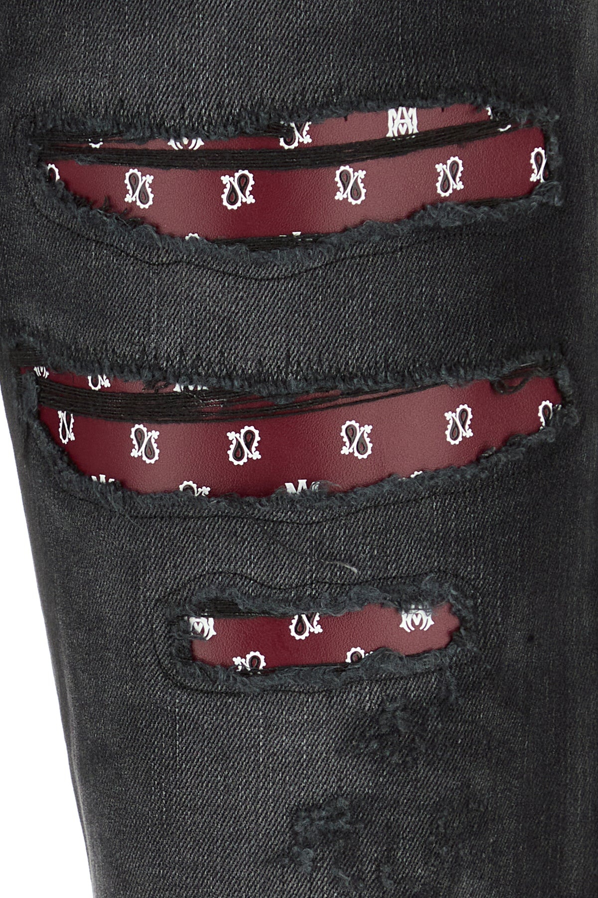 Black stretch denim jeans - 5
