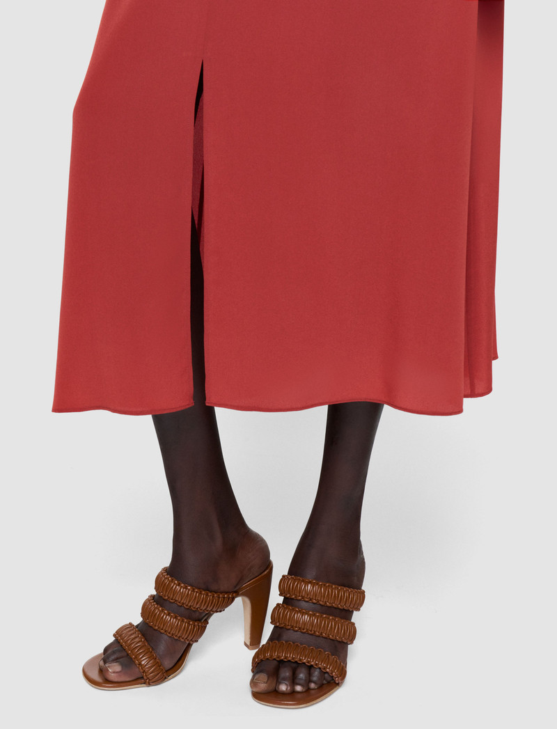 JOSEPH Noor Braided Leather High Heel Sandals outlook