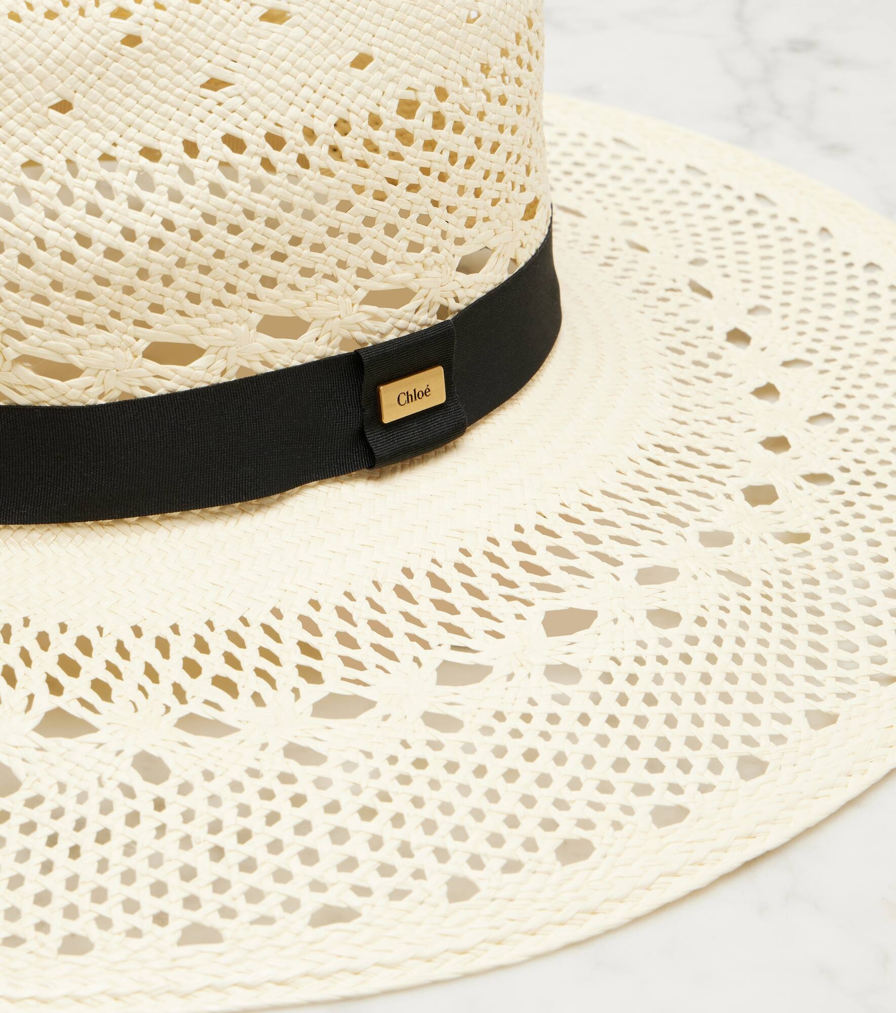 Chloé Panama straw sun hat - 3