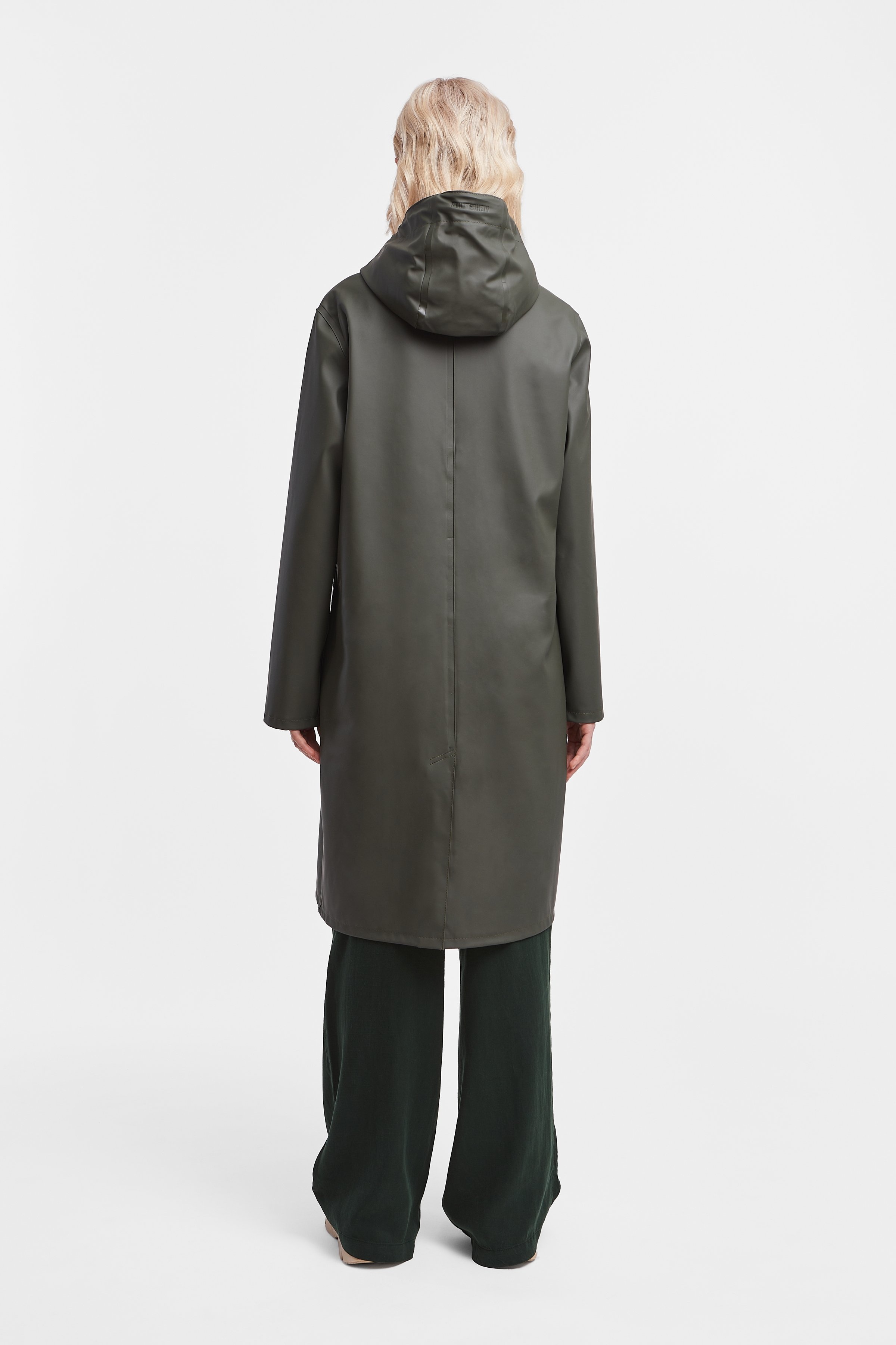 Stockholm Long Raincoat Green - 15