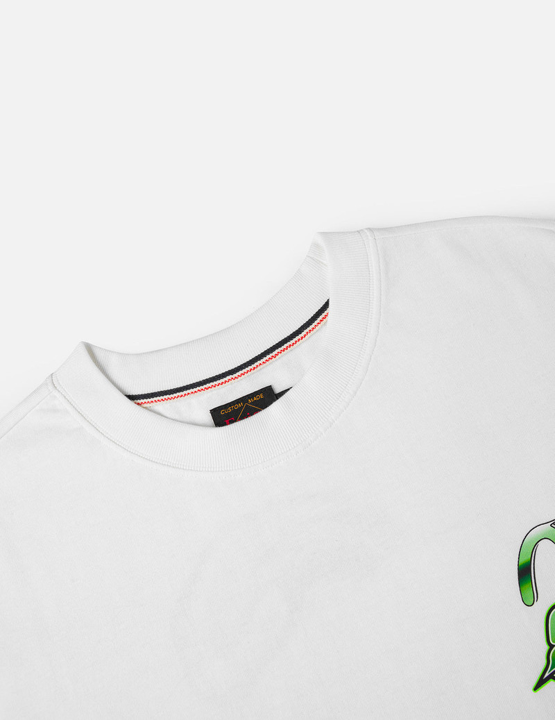 [PRE-ORDER] Trimeresurus Snake Shadow 3.0 Print T-shirt - White 7