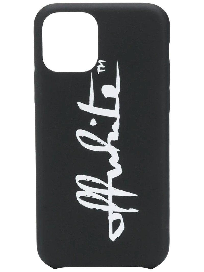 Off-White logo iPhone 11 Pro case outlook