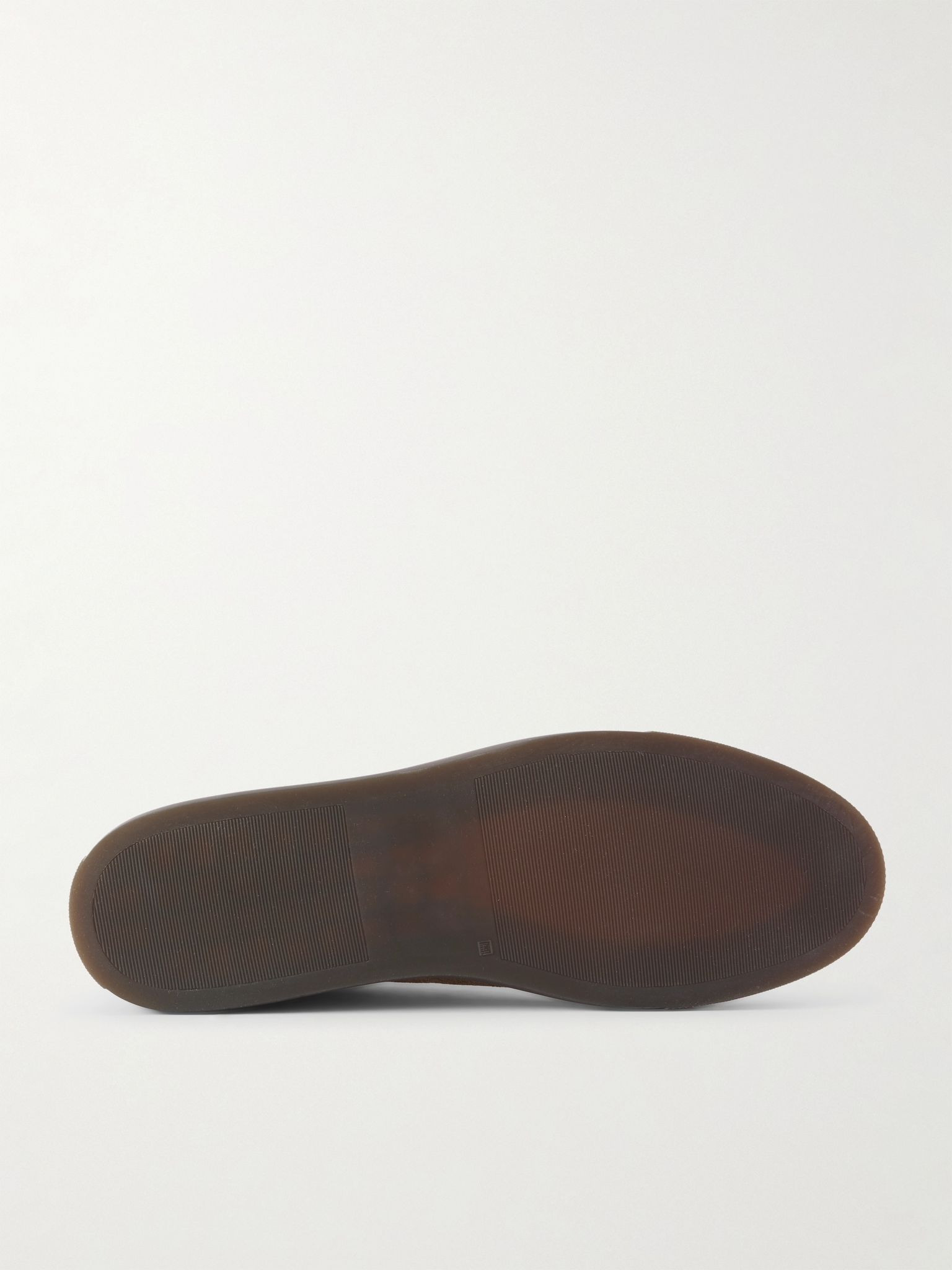 Field Trainer Brushed-Suede Sneakers Brown - 3