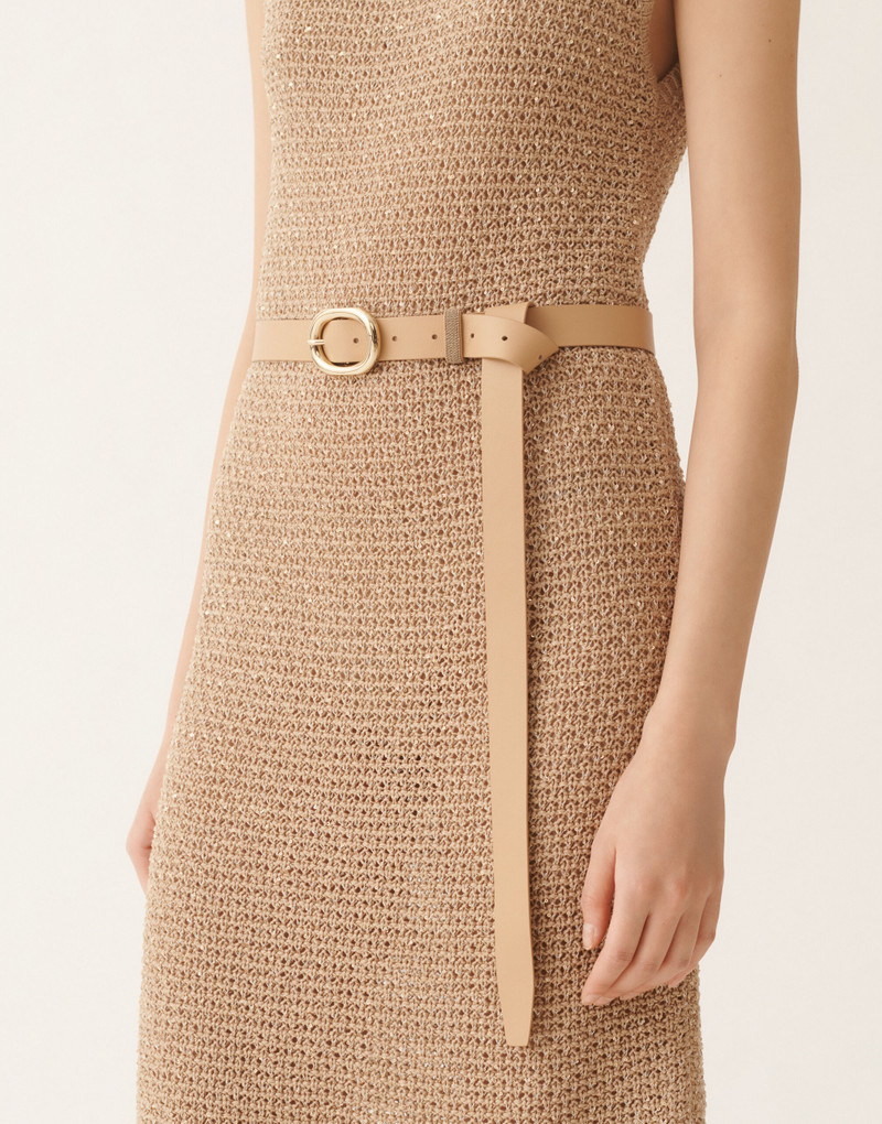 FABIANA FILIPPI Nappa leather belt outlook