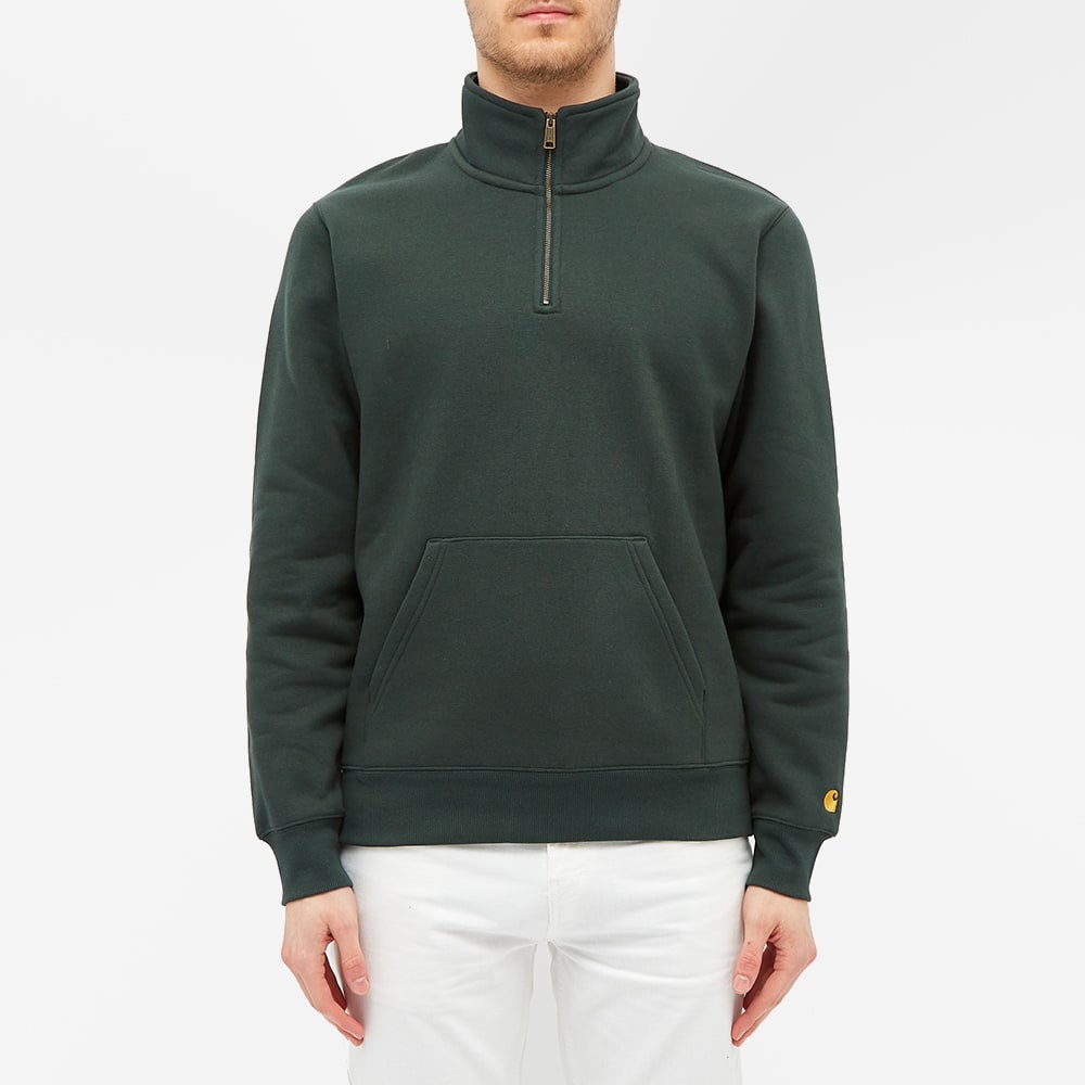 Carhartt WIP Chase Neck Zip Sweat - 4