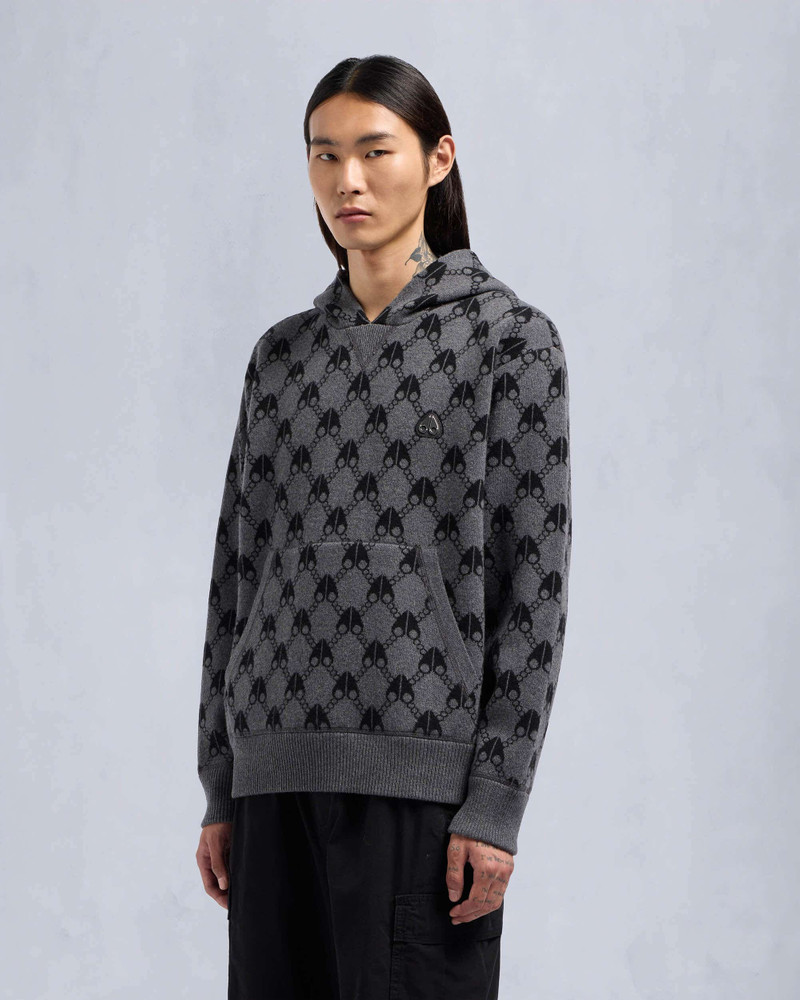 JOG FALLS CASHMERE-MERINO MONOGRAM HOODIE 3