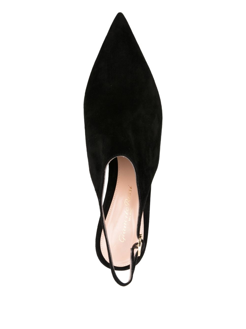 80mm slingback pointed-toe pumps - 4