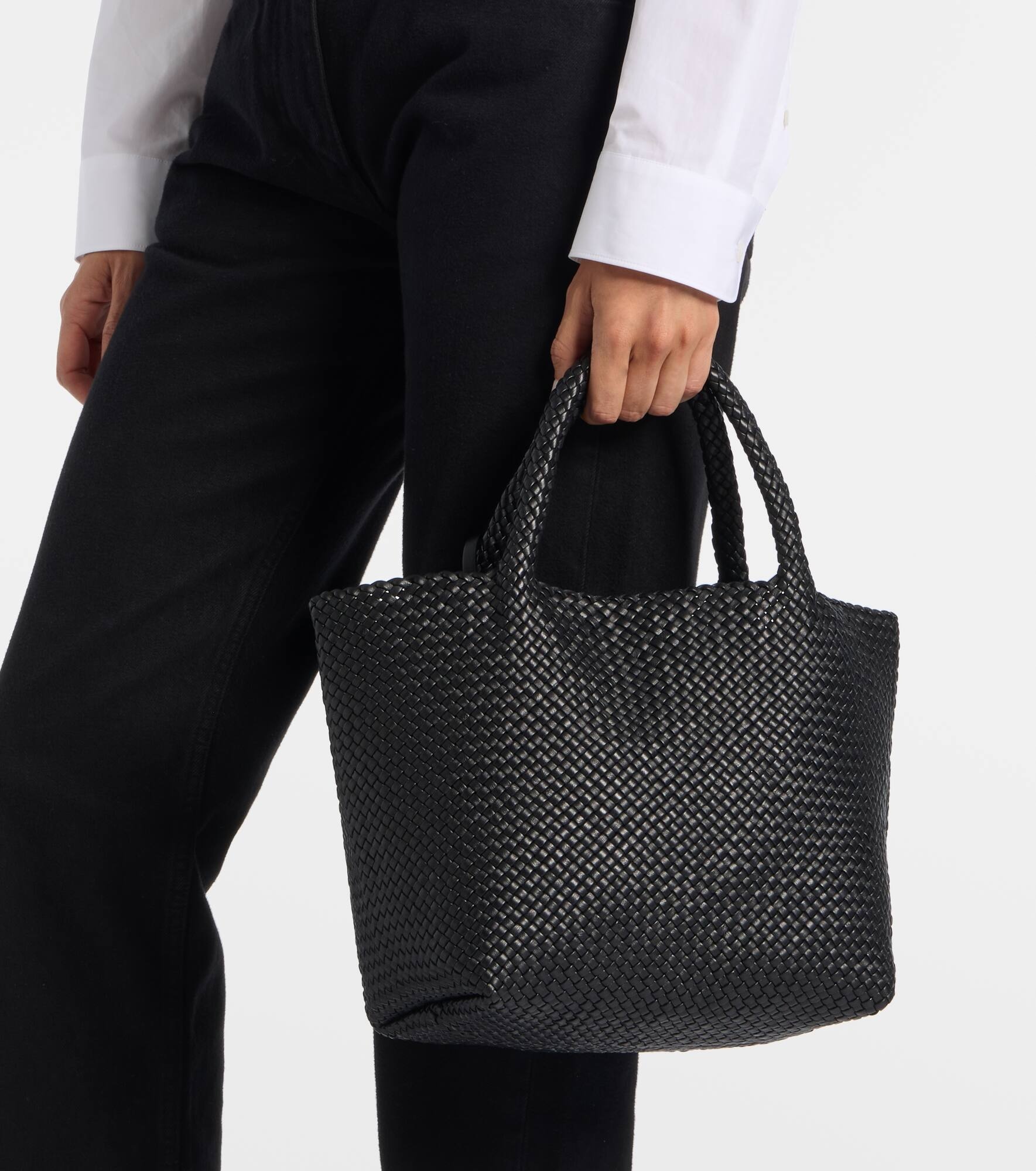 Ruth Medium woven leather tote bag - 2