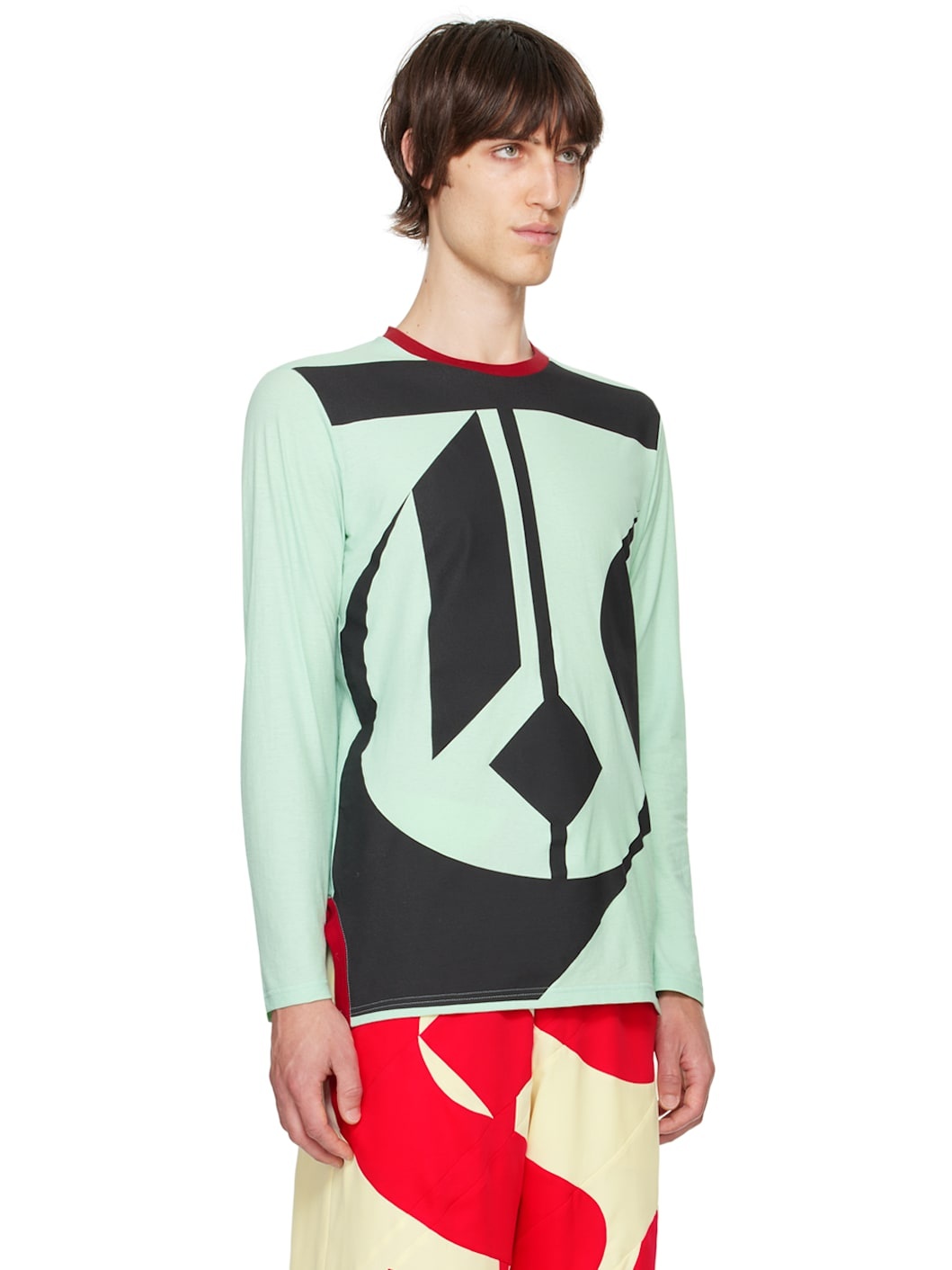 Green Gothic Font T-shirt - 2