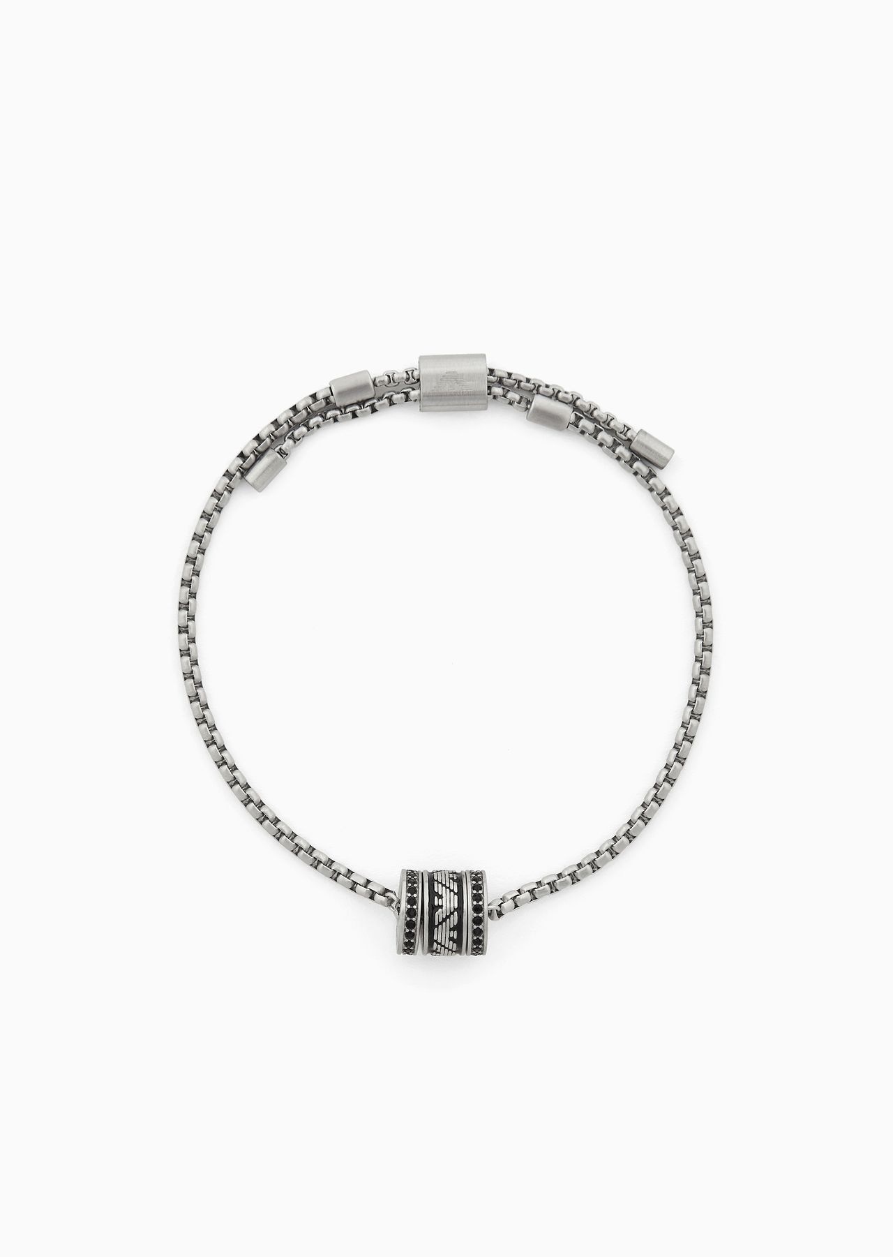 Black Lacquer Components Bracelet - 1