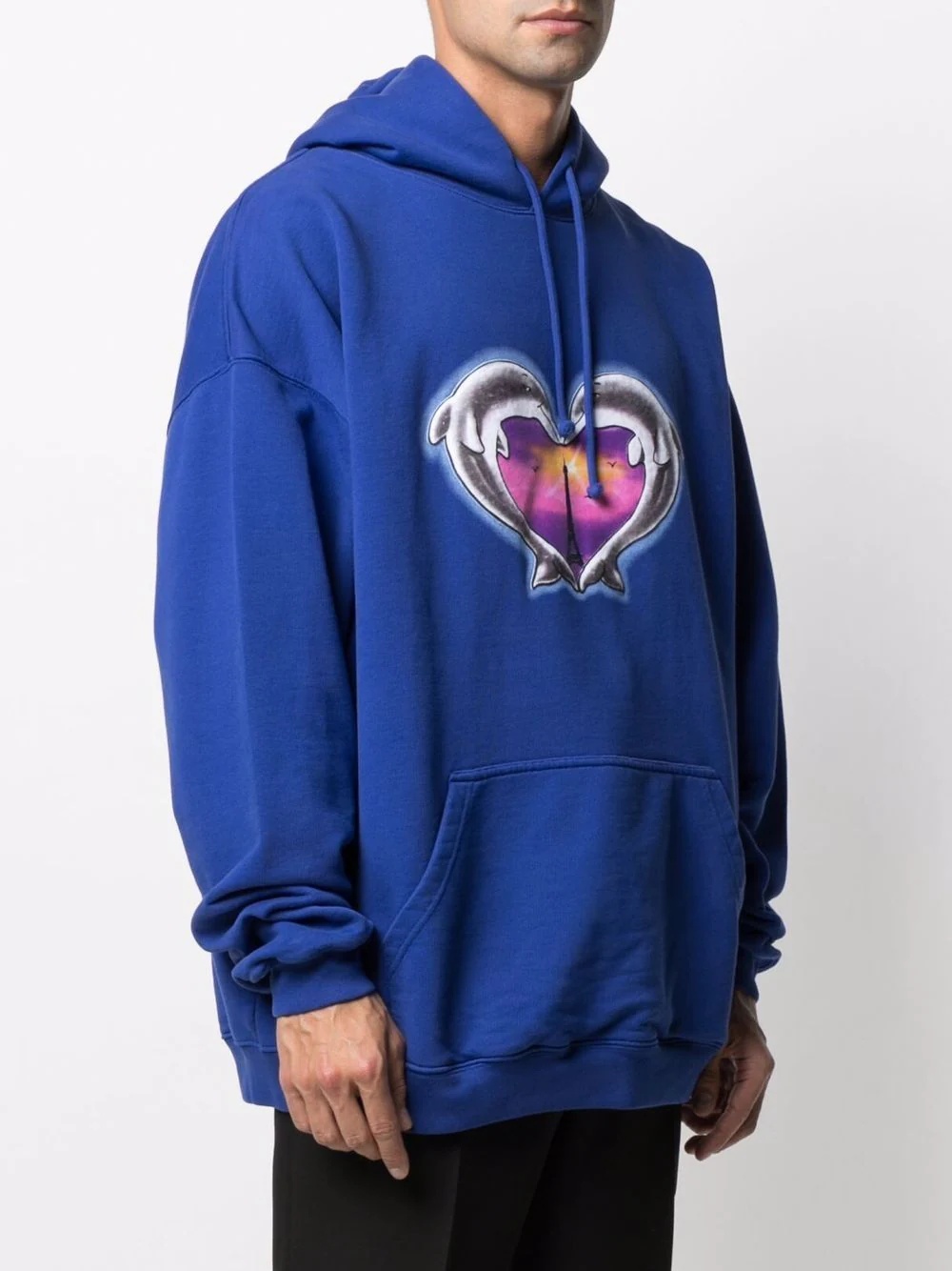 Dolphins Heart logo hoodie - 4