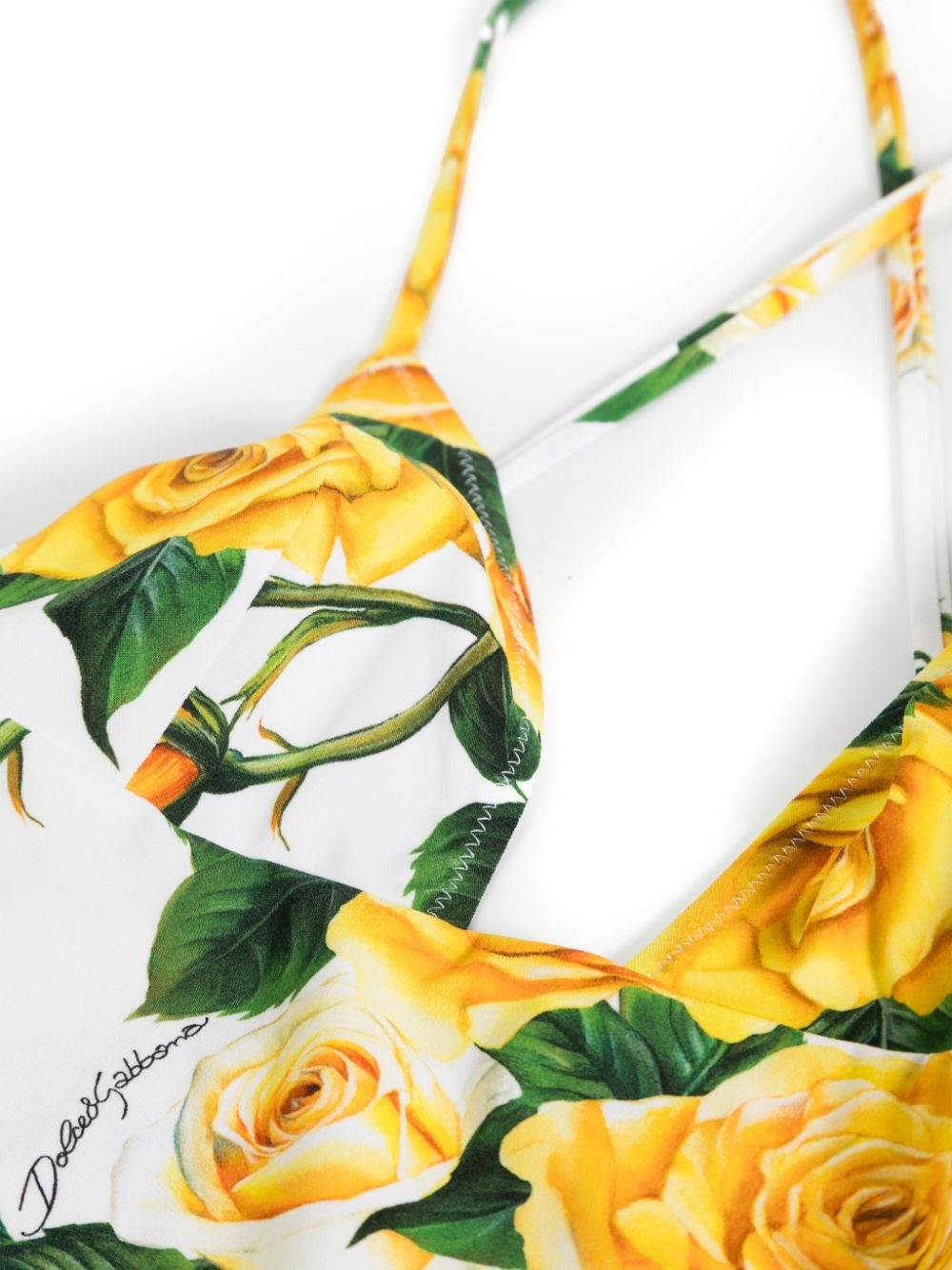 floral-print swimsuit - 3