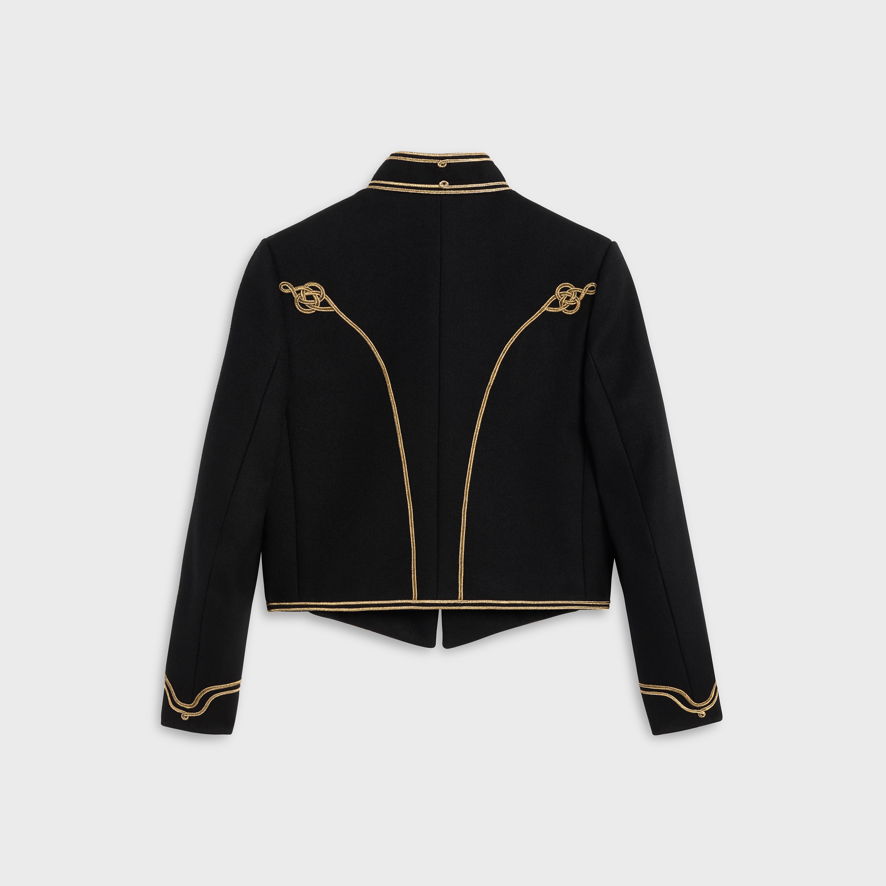 CELINE SPENCER MILITARY JACKET IN JAPANESE FLANNEL | REVERSIBLE