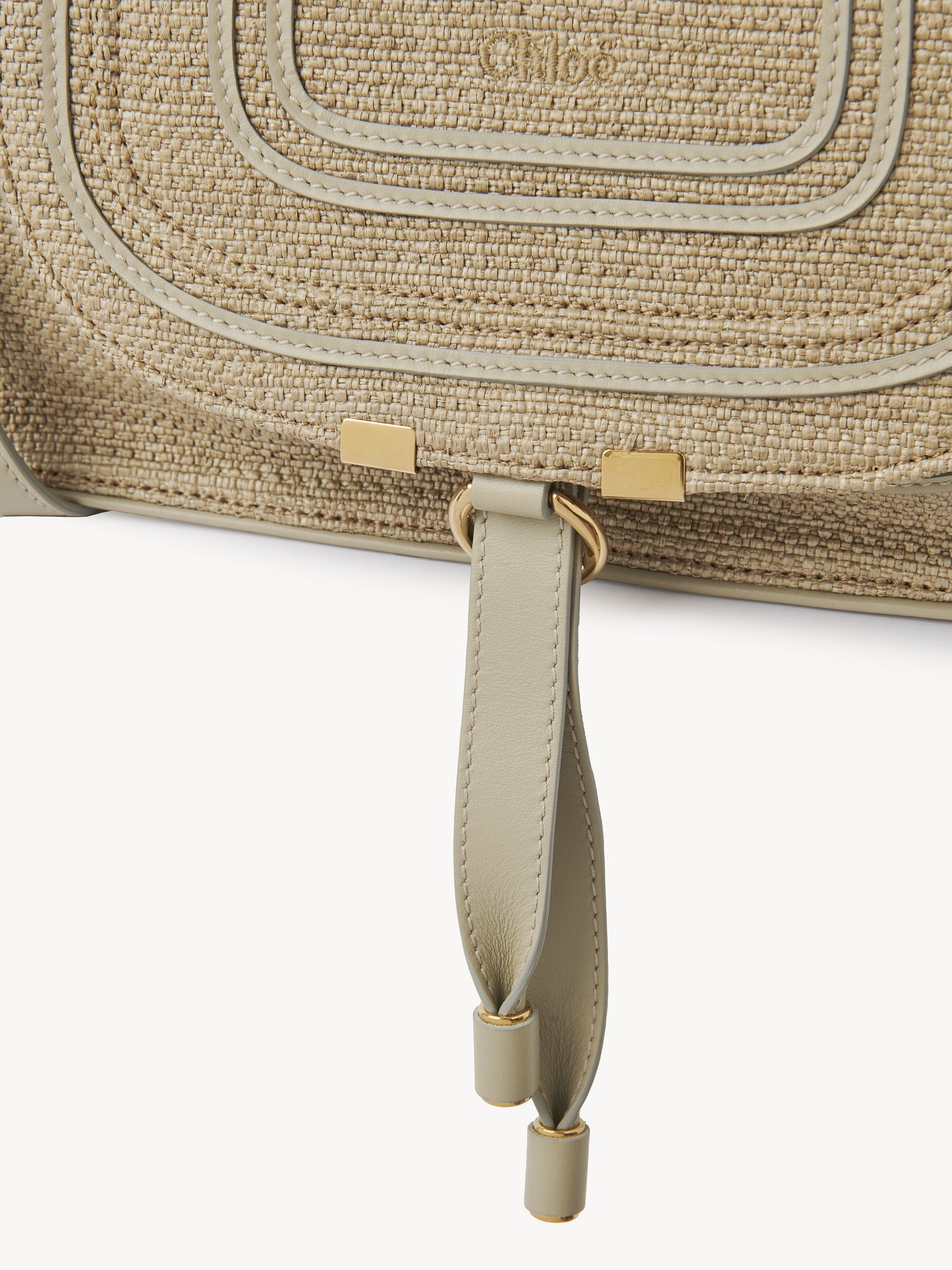 SMALL MARCIE BAG IN RAFFIA-EFFECT FIBERS - 6