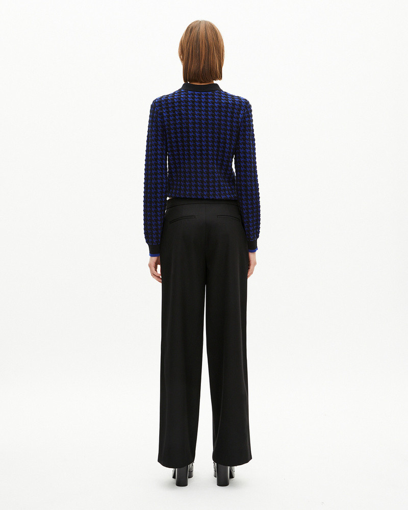 STRAIGHT-LEG PANTS WITH BLACK BRIDGE 4