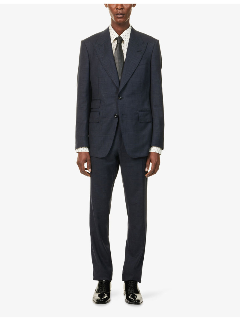 Shelton Single-Breasted Wool Suit 3