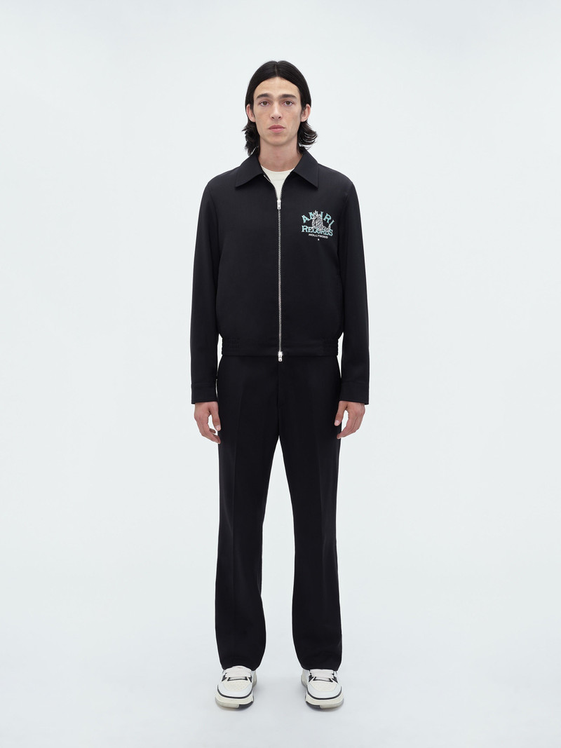 AMIRI CRYSTAL EMBELLISHED WOLF BLOUSON outlook