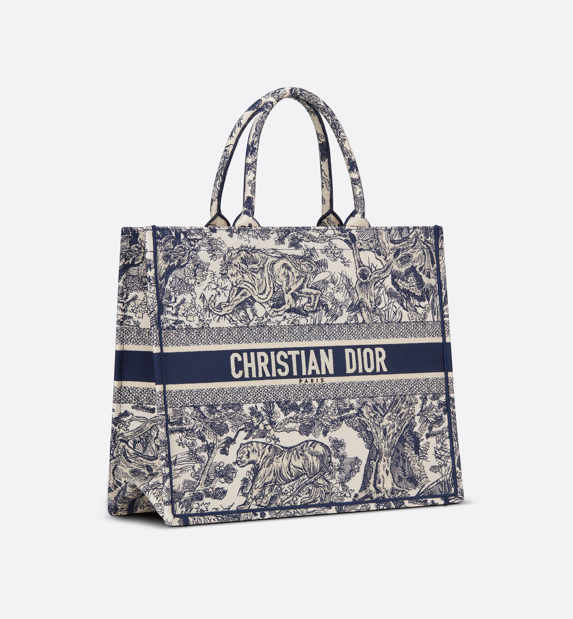 Large Dior Book Tote - 4