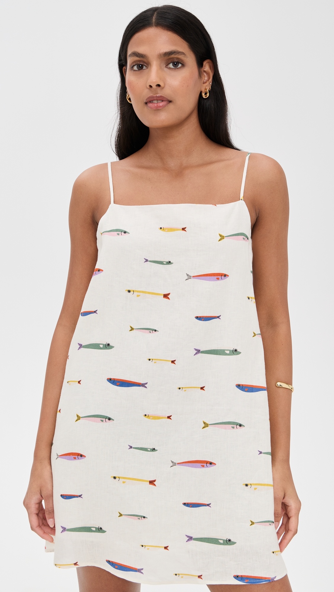 Laura Linen Mini Dress - 6
