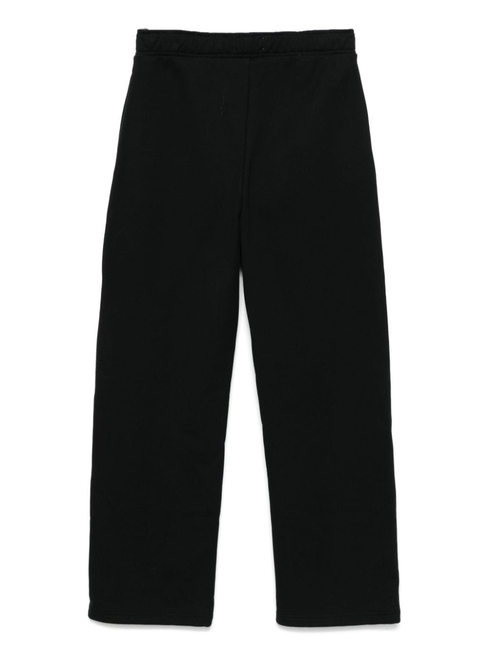 moon-logo fleece track pants - 2