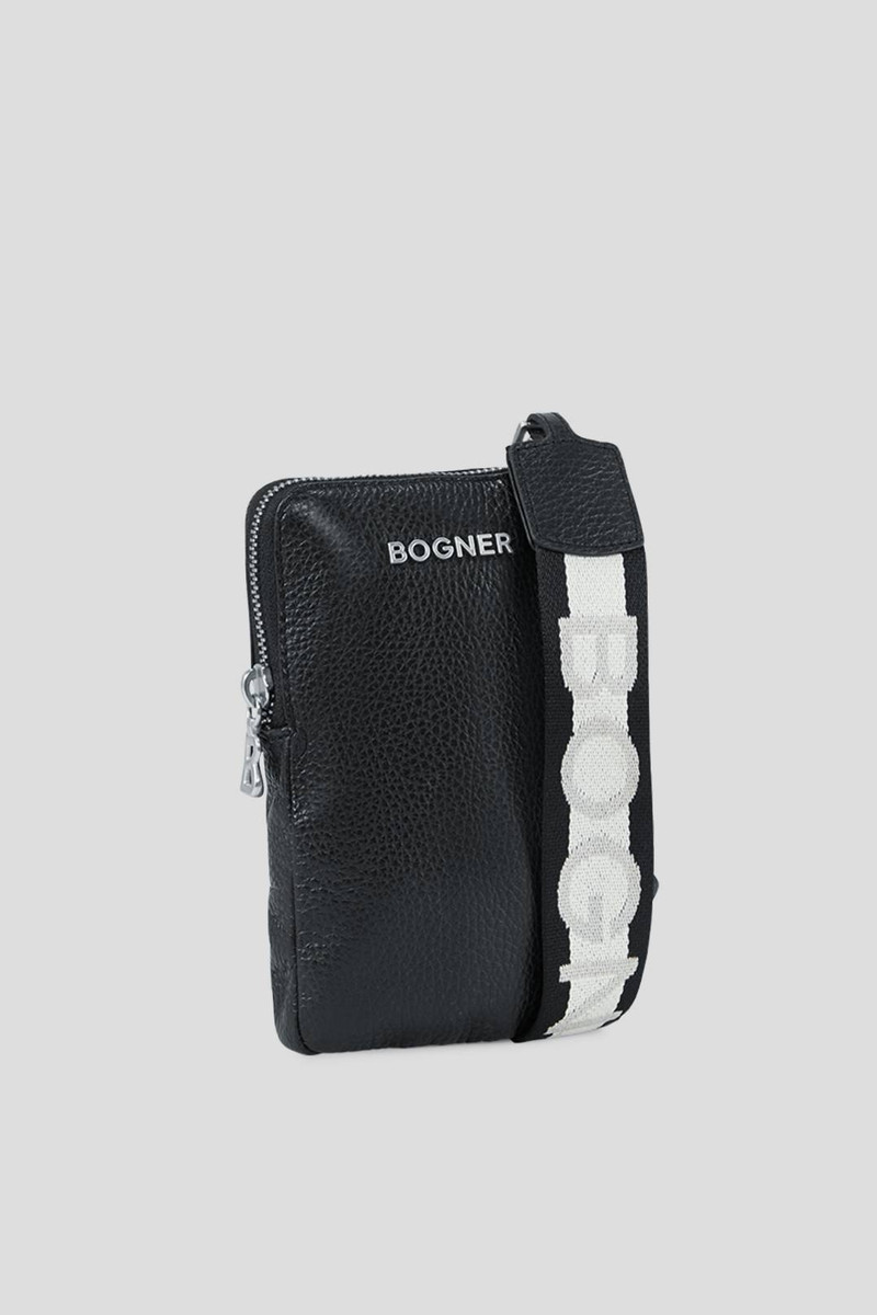 BOGNER ANDERMATT JOHANNA SMARTPHONE POUCH IN BLACK outlook