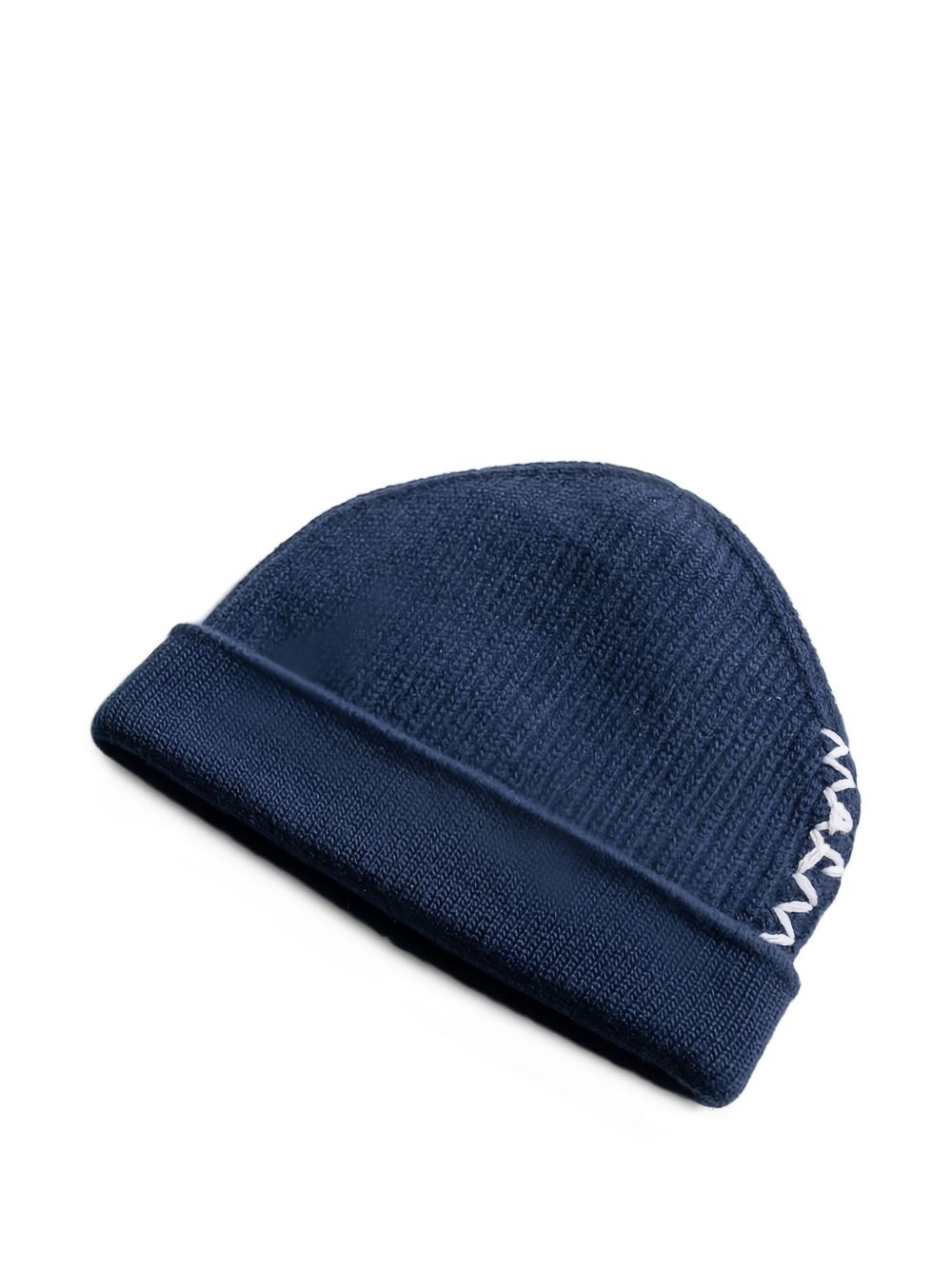 logo-embroidered beanie - 3