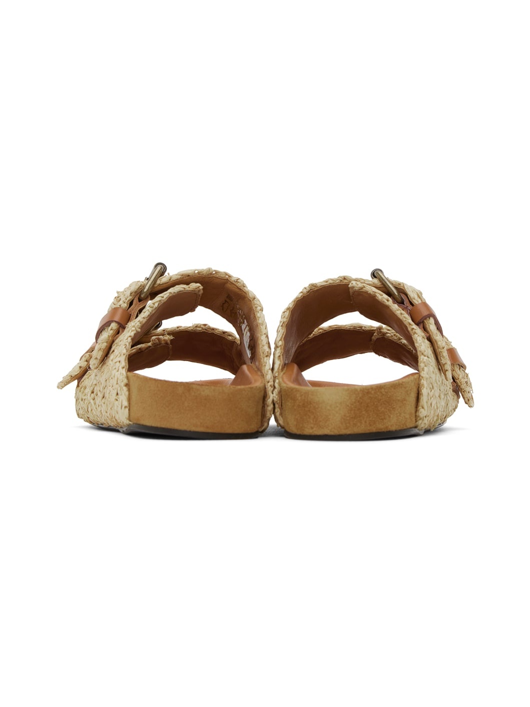 Beige Lennyo Flat Sandals - 2