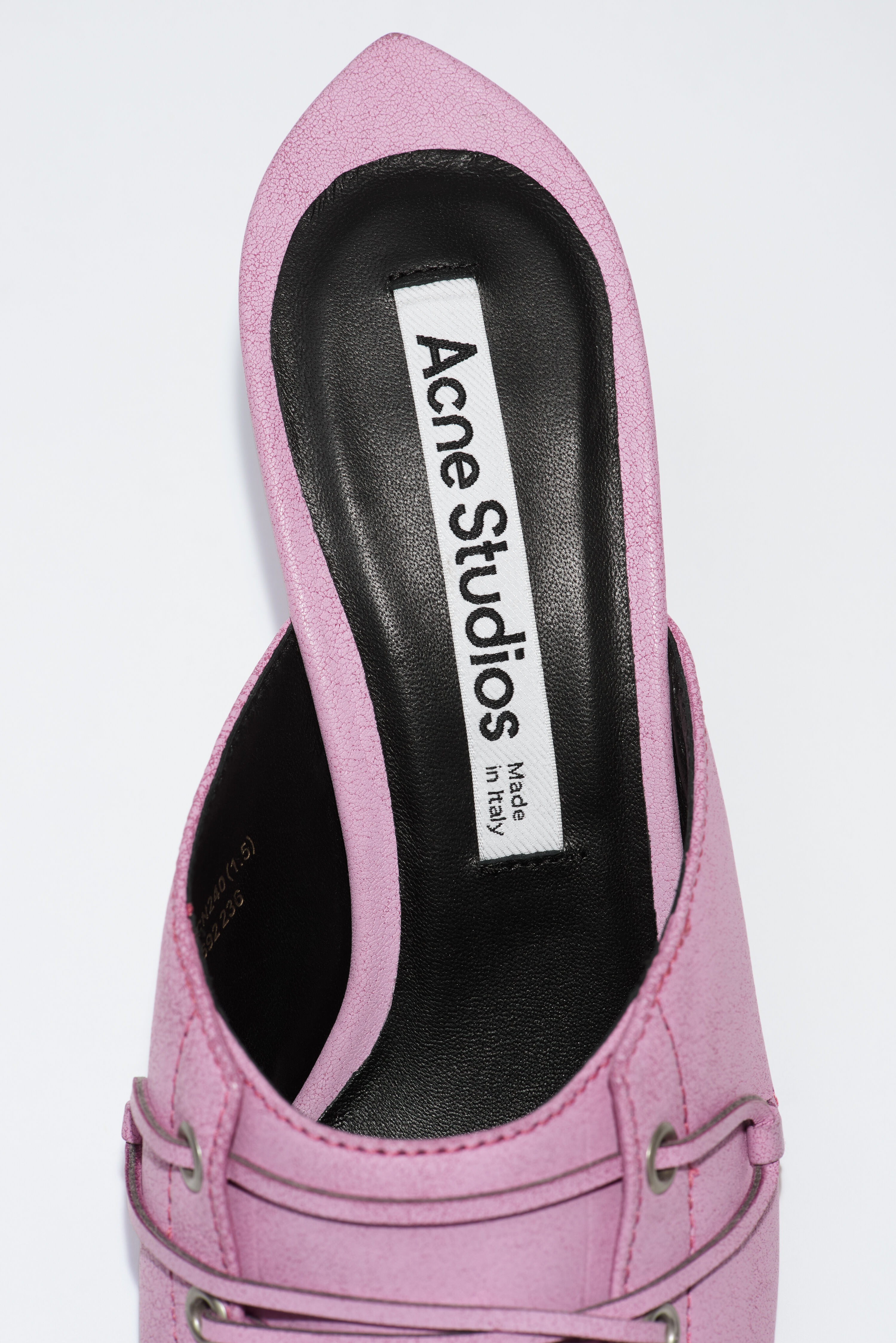 Lace-up heel mules - Pink - 6