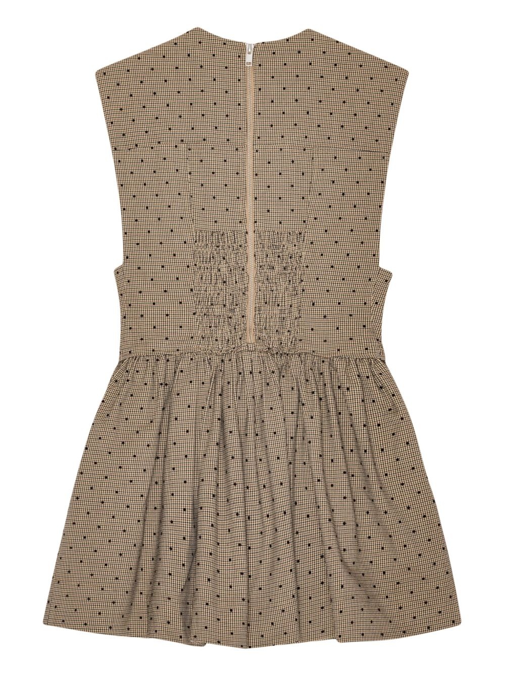 polka dot-print minidress - 6