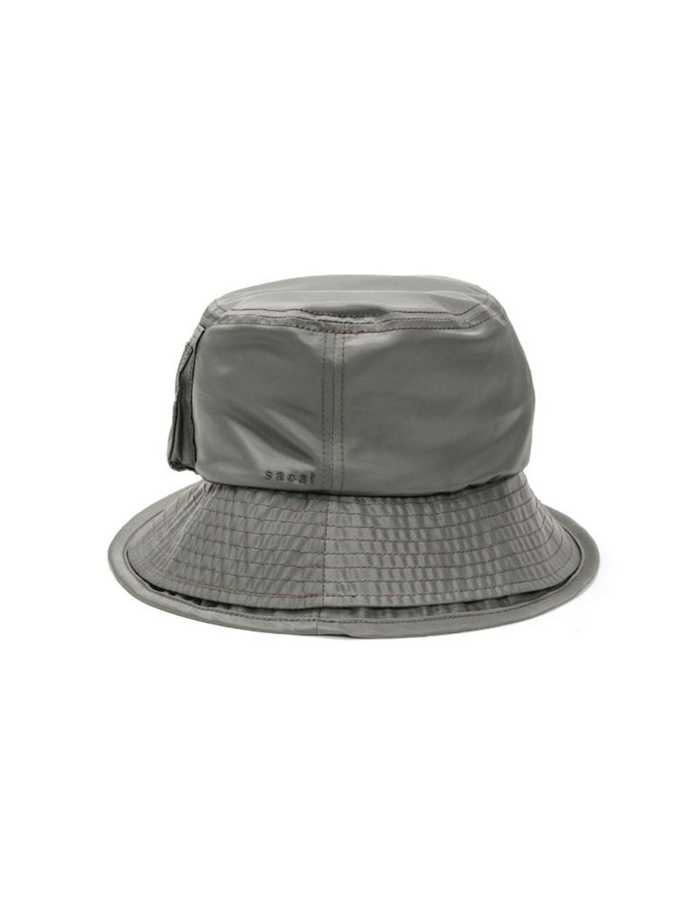 Pocket Double Brim Hat / Nylon Twill - 3