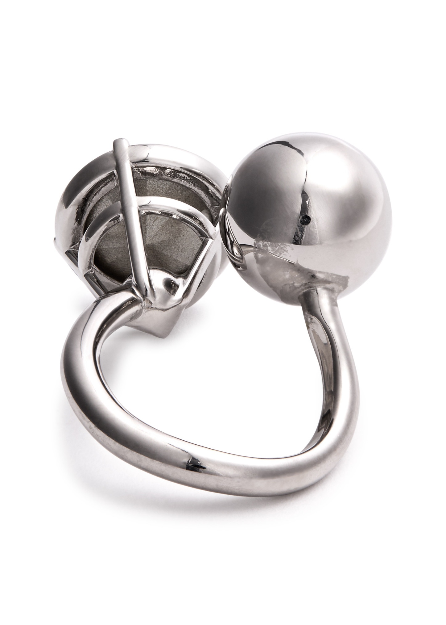 Crystal-embellished ring - 4