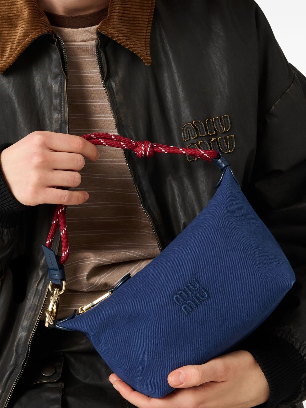 gabardine mini bag - 2