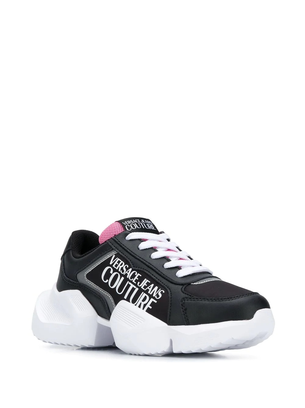 branded low-top sneakers - 2