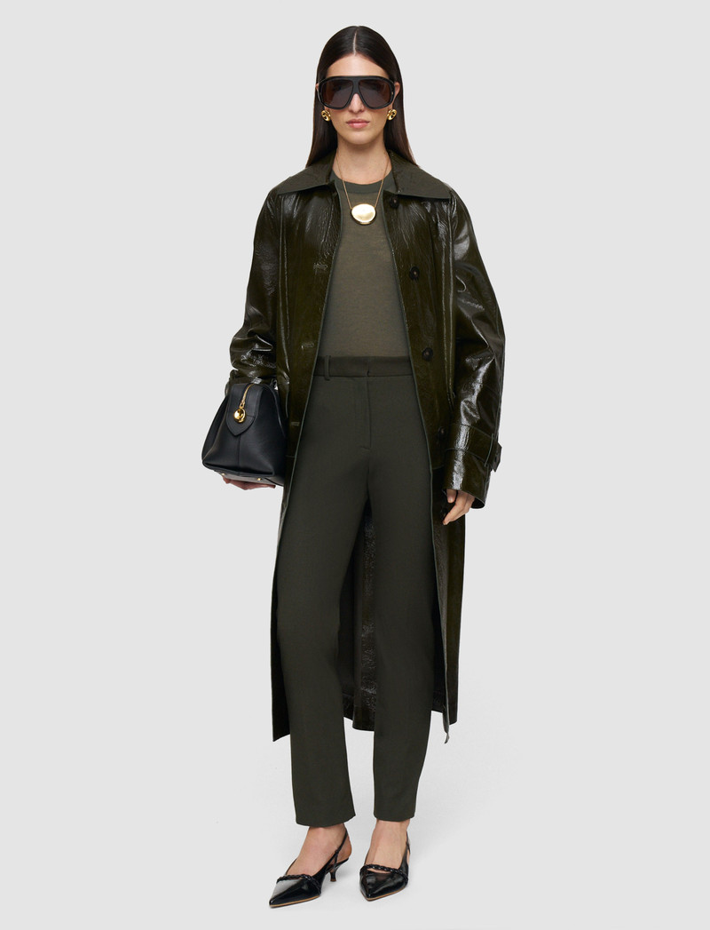JOSEPH Coleman Long Gabardine Stretch Trousers outlook