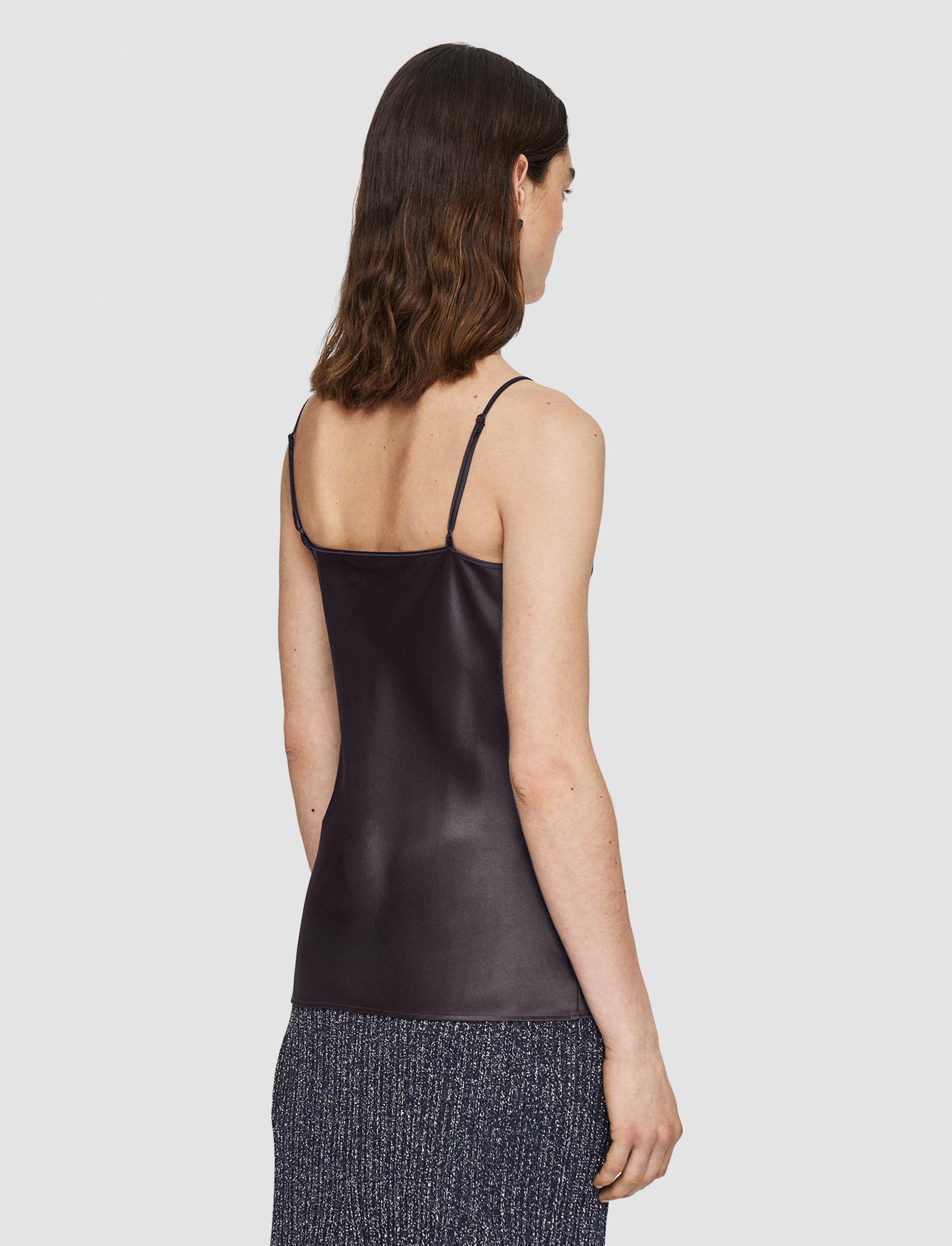Clea Silk Satin Camisole - 10
