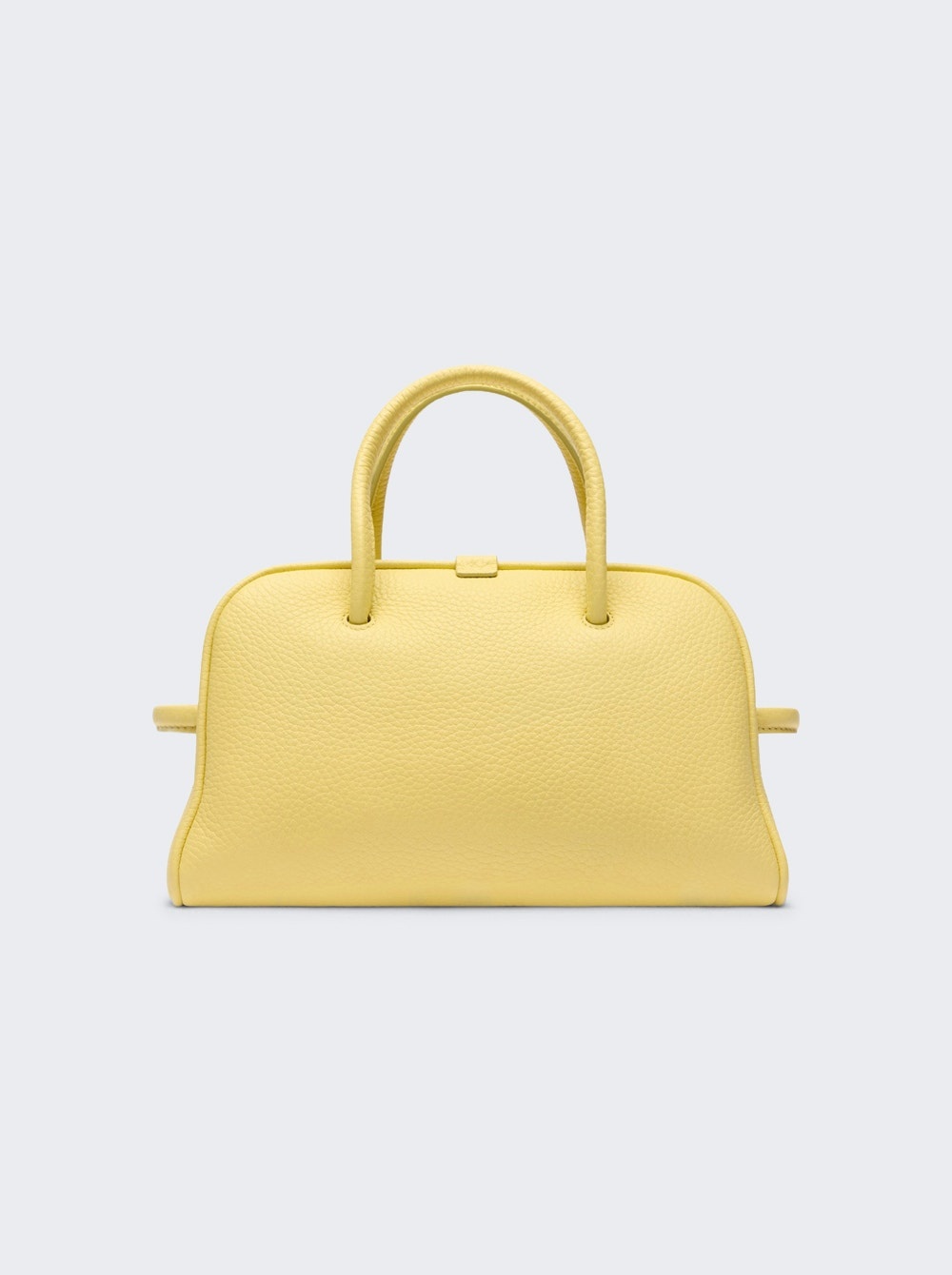 JACQUEMUS The Small Turismo Bowling Bag Light Yellow