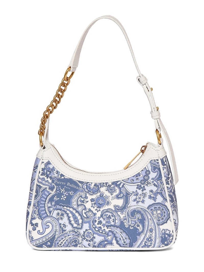 B-army canvas paisley shoulder bag - 4