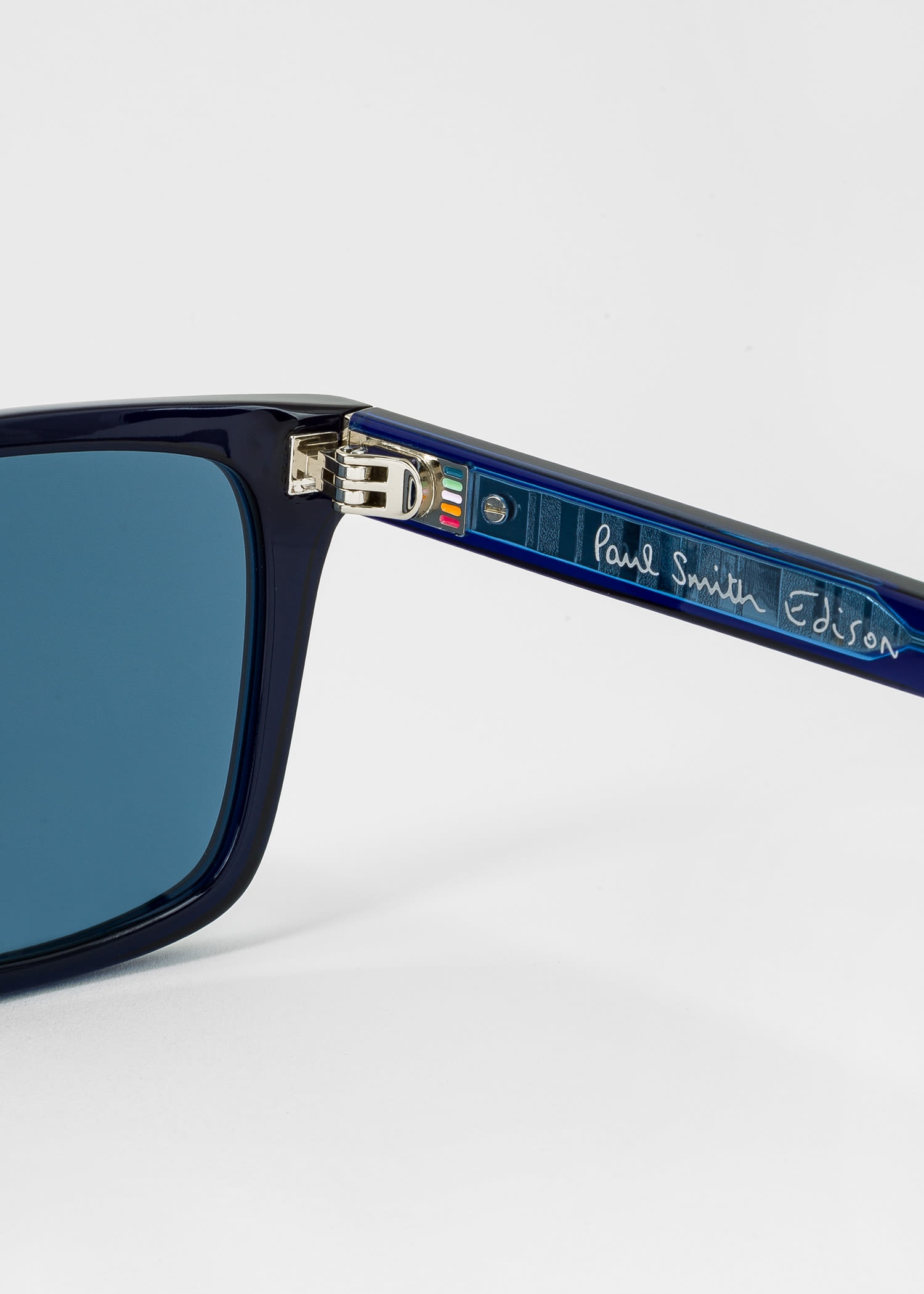 Navy Blue 'Edison' Sunglasses - 4