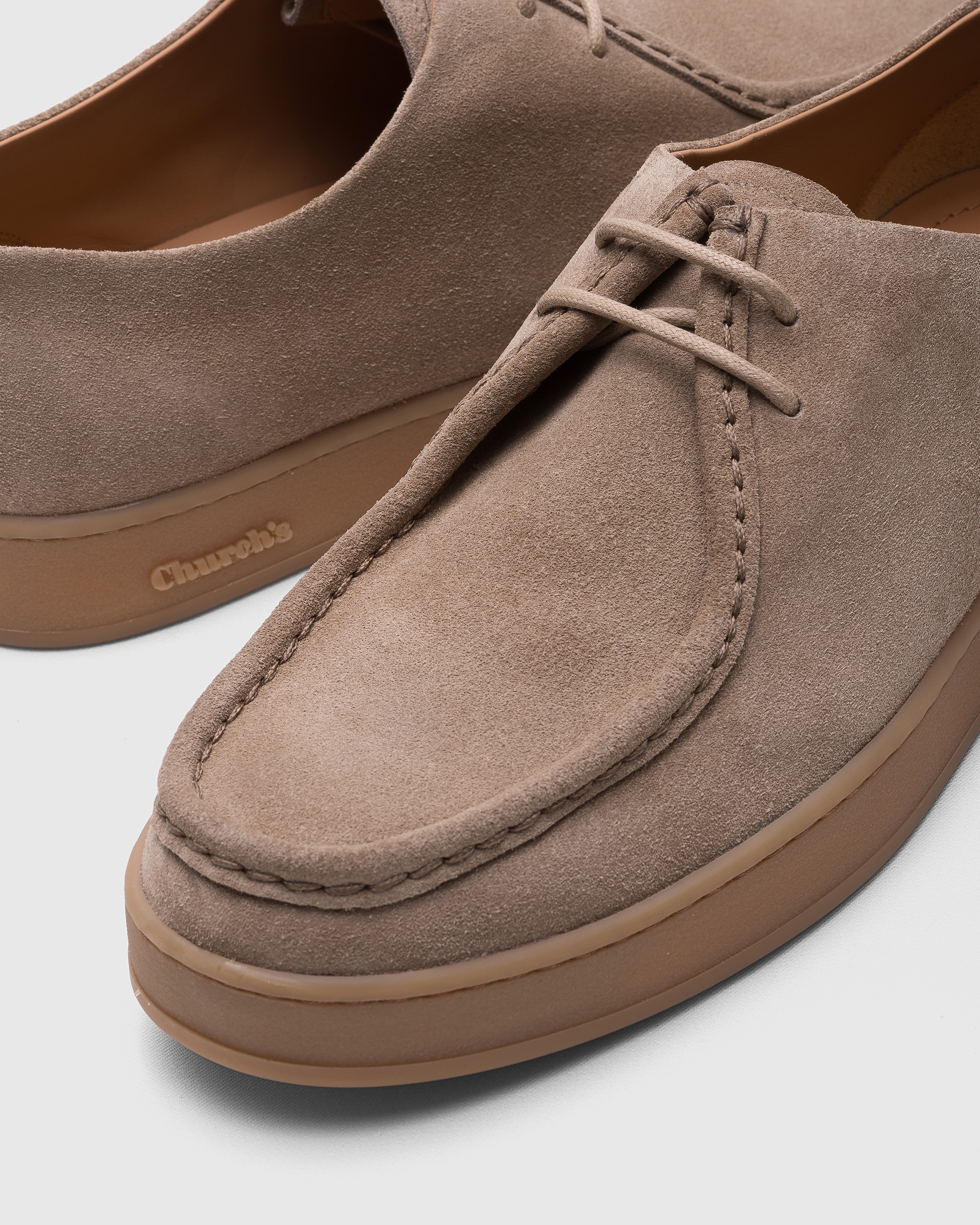 Suede Lace-Up - 3