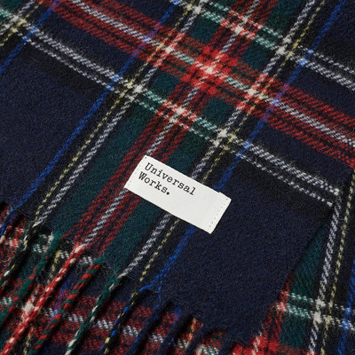 Universal Works Universal Works Tartan Wool Scarf outlook