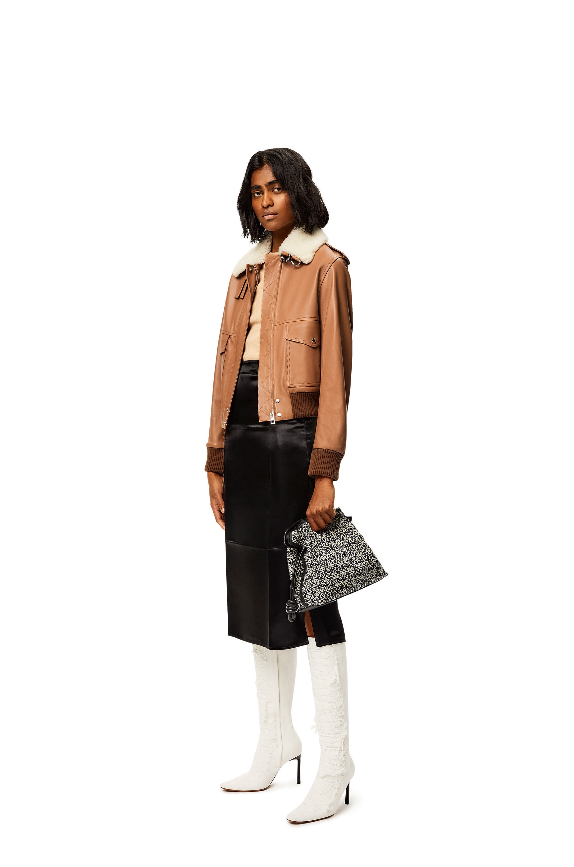Aviator jacket in nappa - 2