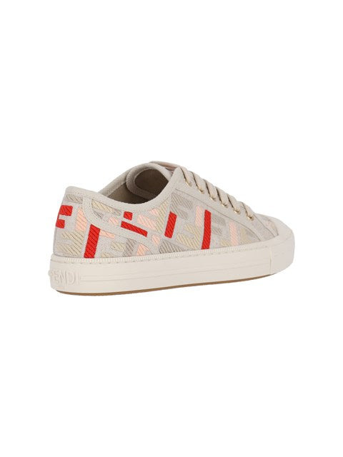 Fendi Women "Domino" Sneakers - 4
