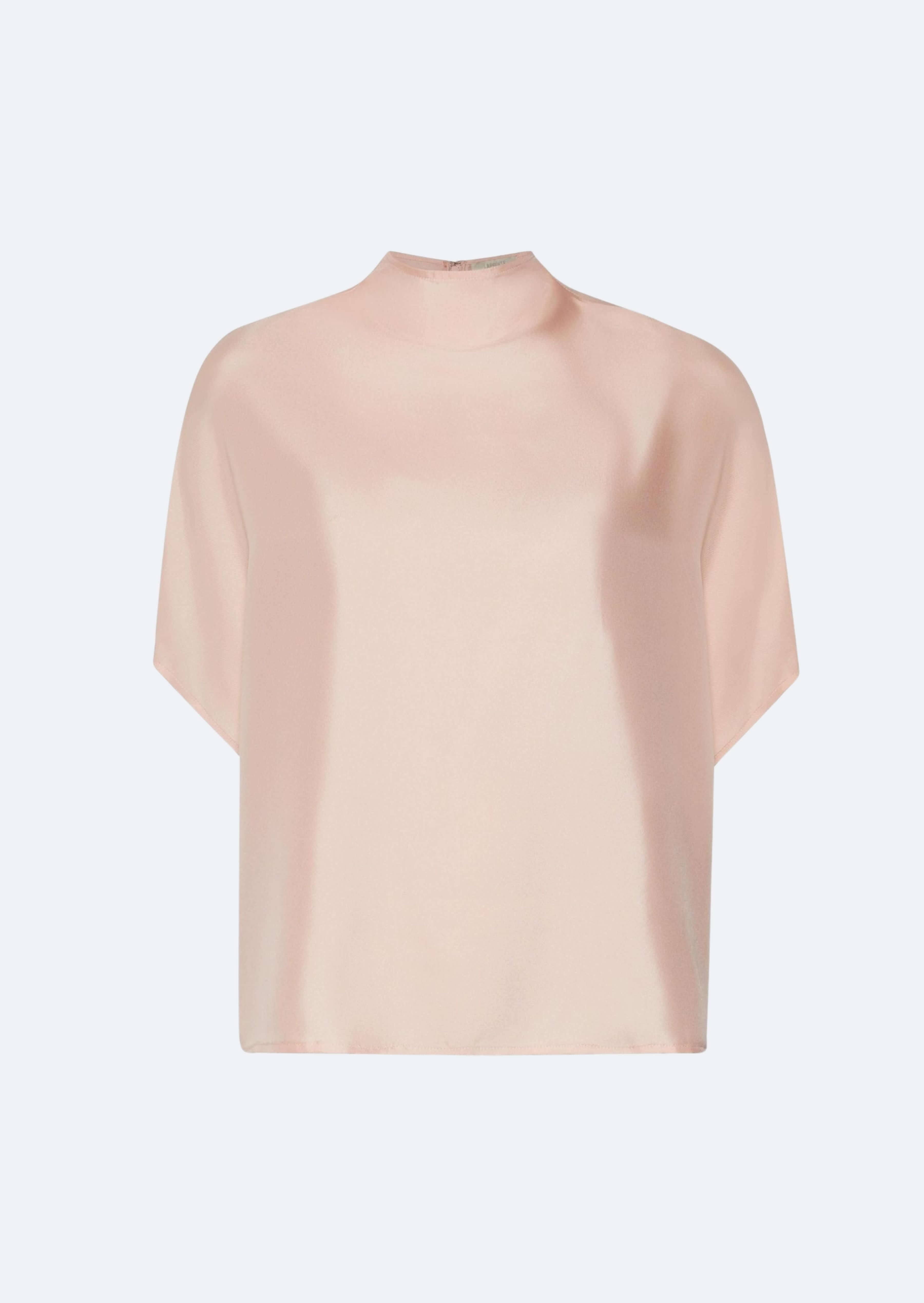 Silky Twill Cape Tee - 1