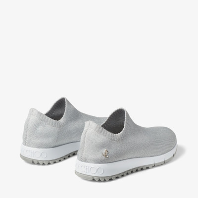 JIMMY CHOO Verona/JC
Silver Lurex Knit Trainers with JC Emblem outlook