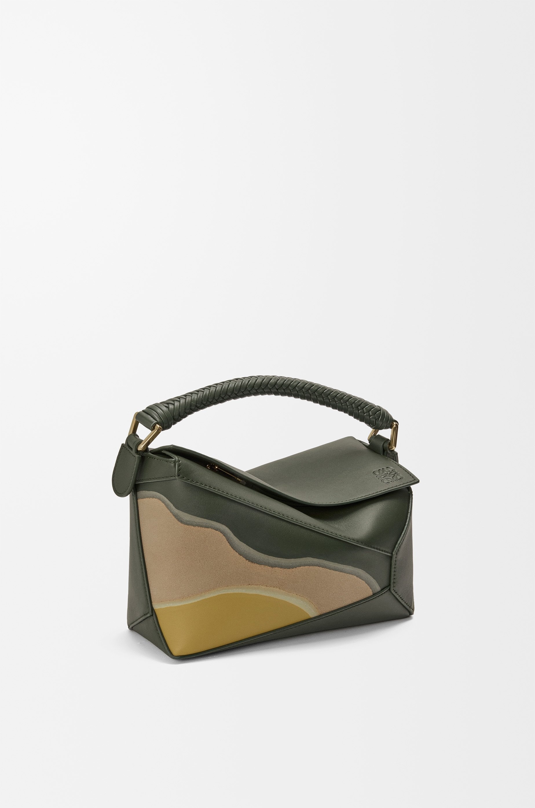 Small Puzzle Edge bag in nappa calfskin - 4