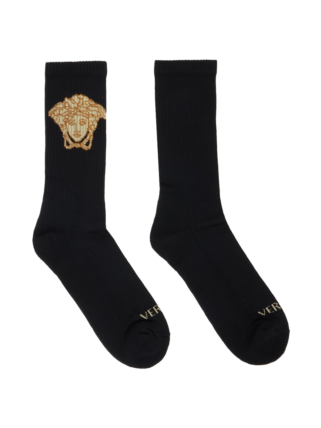 Black Medusa Socks - 1