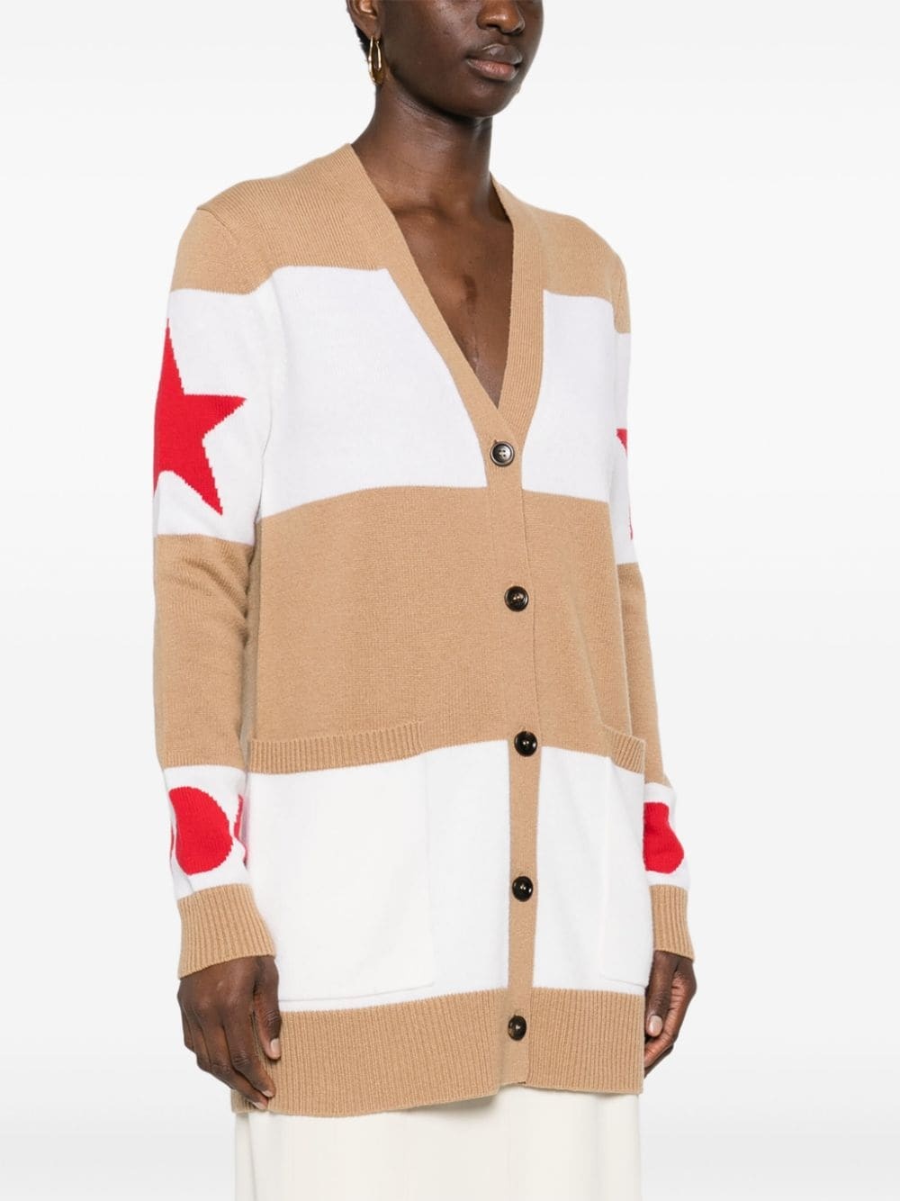 Valido 1951-motif striped cardigan - 3