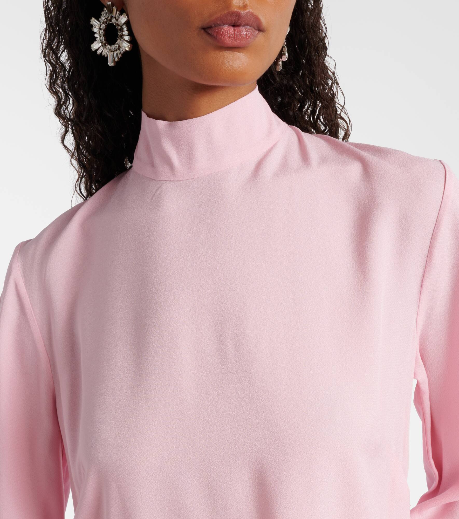 Gina crêpe cady midi dress - 4