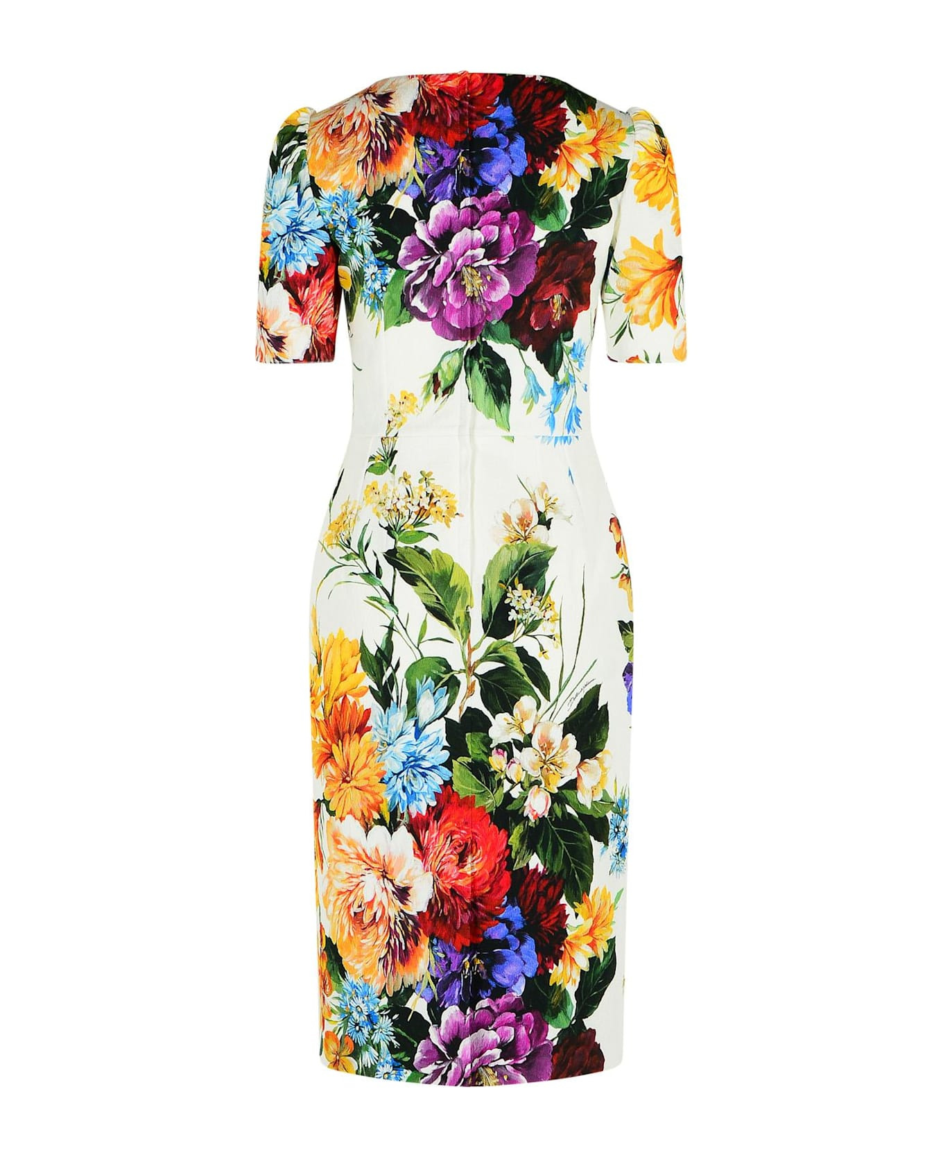 Bouquet Print 'cretonne' Dress - 3